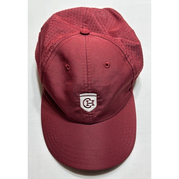 Chatham Hills Hat Cap Outdoor Adult Mens Adjustable Snapback Sports Red - Picture 2 of 8